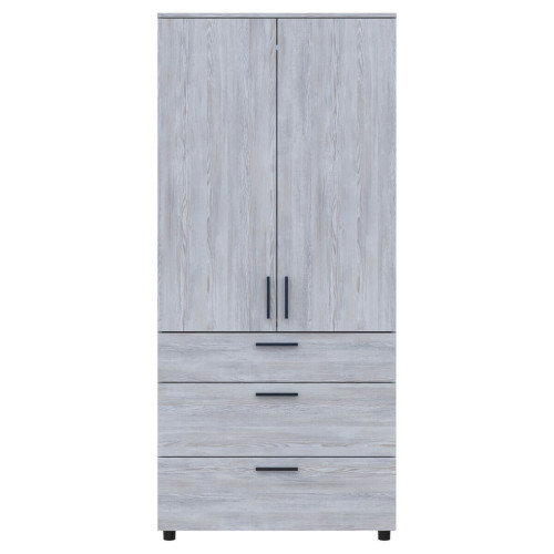 Фото шафи ТОРН 2 ДСП/3Ш полиці ДОРОС (DOROS) сосна натті – вигляд спереду