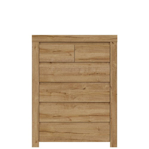 Фото комода HOLTEN KOM6S BRW дуб уотерфорд – вид спереди