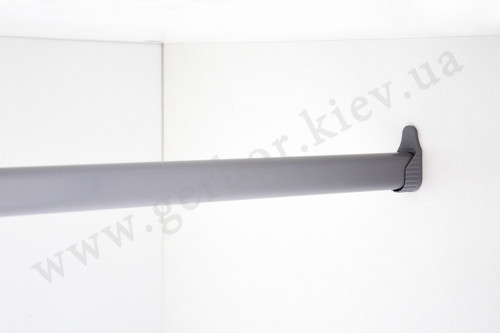 На фото штанга для вешалок шкафа 2D GRAY GR9 BOGFRAN