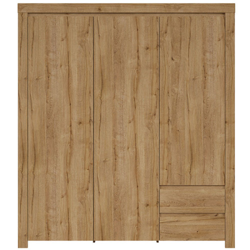 Фото шкафа HOLTEN SZF3D2S BRW дуб уотерфорд – вид спереди