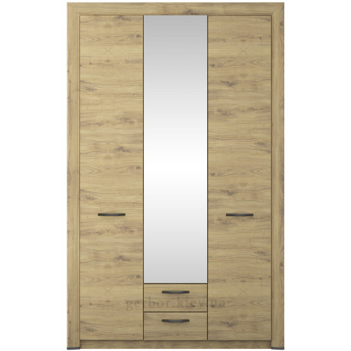 Фото шафи із дзеркалом SAPORI 3D2S MEBELBOS – вигляд спереду