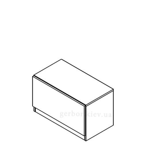 Фото тумби для взуття ВЕРТО KOM1K Гербор – схема