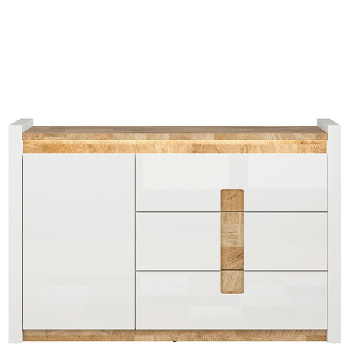 Фото комода ALAMEDA KOM1D3S BRW - вид спереди