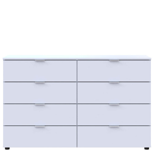 Фото білого комода РОН 8 8Ш ДОРОС (DOROS) – вигляд спереду