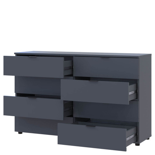 Фото комода РОН 8 8 Ш ДОРОС (DOROS) графіт – наповнення