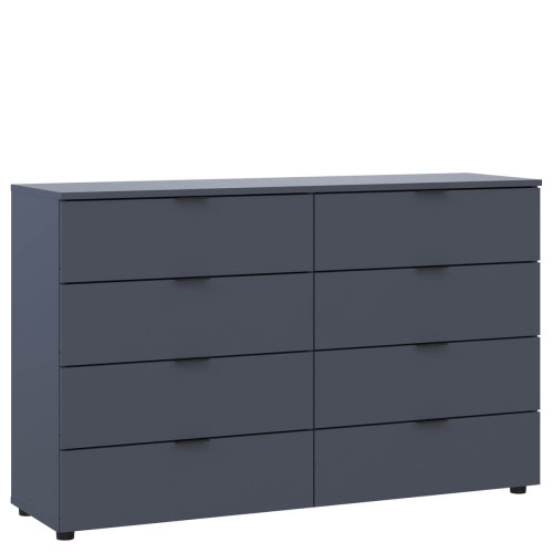 Фото комода РОН 8 8 Ш ДОРОС (DOROS) графіт – вигляд збоку