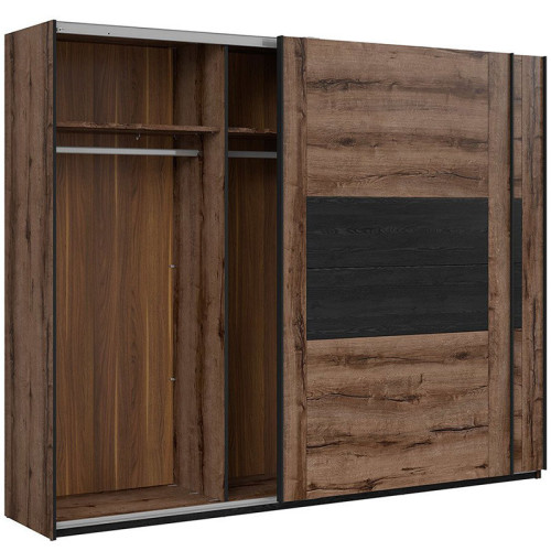 Фото наполнения шкафа-купе KASSEL SZF/270 BRW