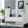 Фото мебели для гостиной BLOX BXS6 WW ASM MEBLE белый / белый глянец 