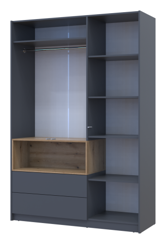 ДЕЙЛ Шафа 3 ДСП з нішею ДОРОС (DOROS)