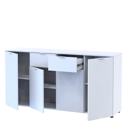 Фото білого комода РОН 7 ДОРОС (DOROS) 4Д 2Ш – наповнення