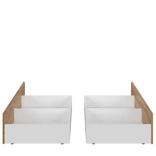 Фото комплекта двух ящиков кровати HOLTEN SZU BRW дуб уотерфорд – вид сбоку