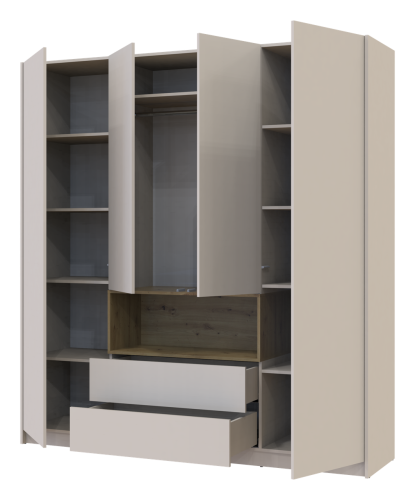 ДЕЙЛ Шафа 4 ДСП з нішею ДОРОС (DOROS)