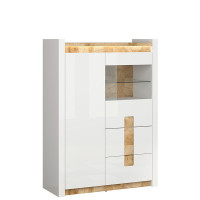ALAMEDA Вітрина REG1W1D2S BRW ALAMEDA Вітрина REG1W1D2S BRW