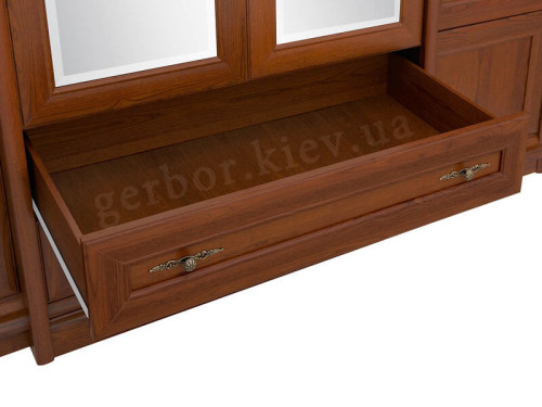 Фото шафи 4DS СОНАТА Гербор у кольорі каштан – шухляда