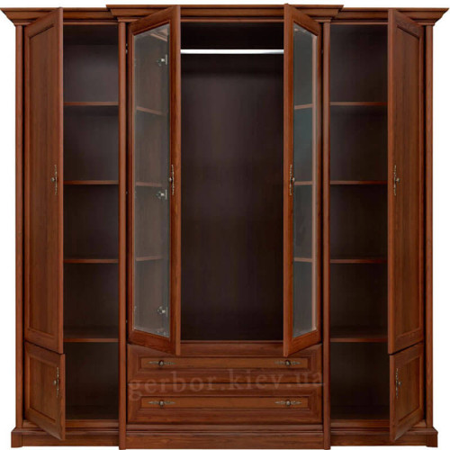 Фото шафи 4DS СОНАТА Гербор у кольорі каштан – наповнення