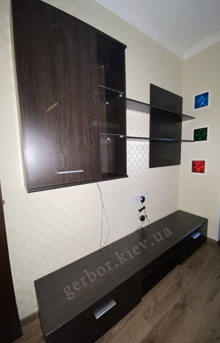 Фото вітальні КВАТРО Гербор венге магія від покупця