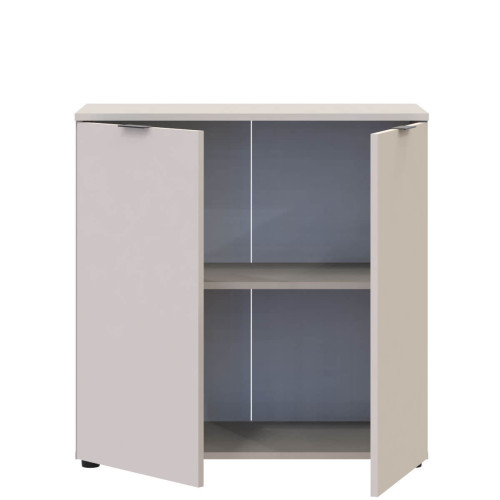 Фото комода РОН 3 ДОРОС (DOROS) 2Д кашемір – вигляд спереду наповнення