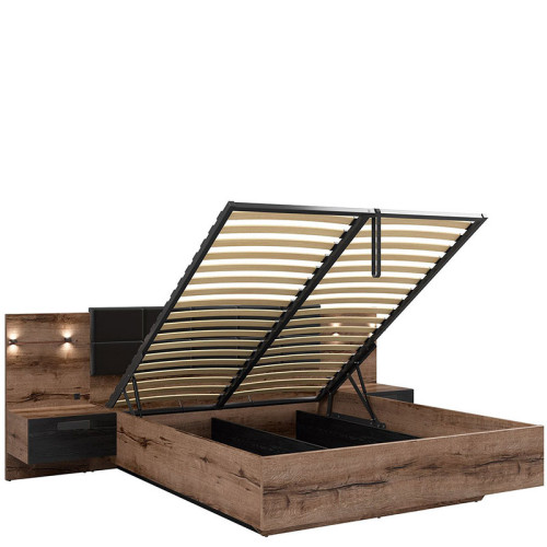 Фото кровати LOZ/160/B с подъемным механизмом KASSEL BRW