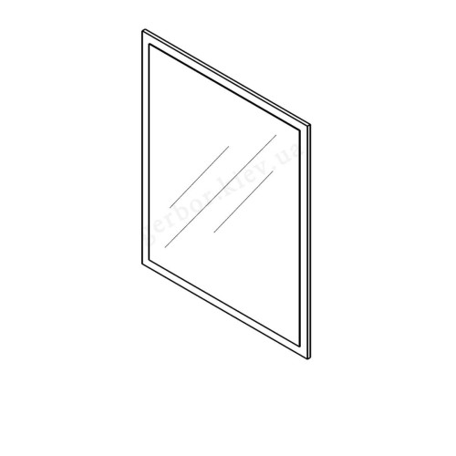 Фото дзеркала ЛОНДОН LUS90/110 Гербор – схема вертикального розташування