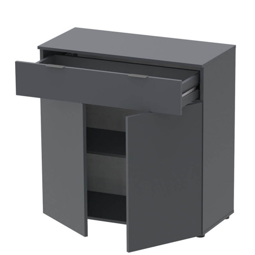 Фото комода РОН 2 ДОРОС (DOROS) 2Д 1Ш графіт – наповнення