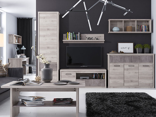 Фото комода JAZZ 3D2S MEBELBOS в интерьере гостиной