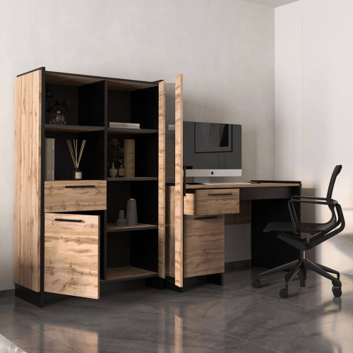 Фото низької вітрини AMINO 1D1W1S MEBELBOS – наповнення