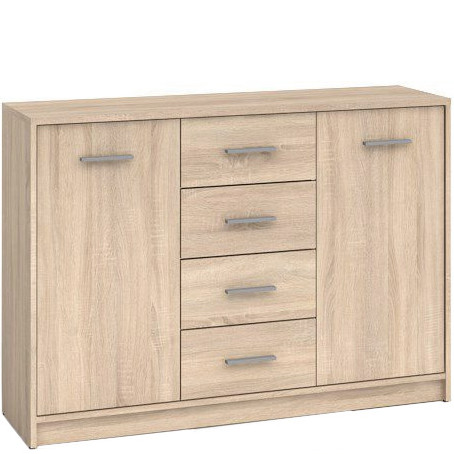 Фото комоду KOM2D4S НЕПО Гербор у кольорі дуб сонома