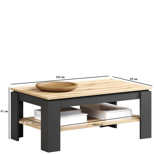 Фото журнального столика ESTEBAN 110 MEBELBOS – розміри