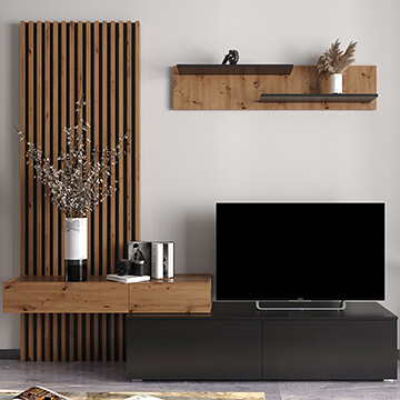 СТІНКИ У ВІТАЛЬНЮ - Мебель Фото